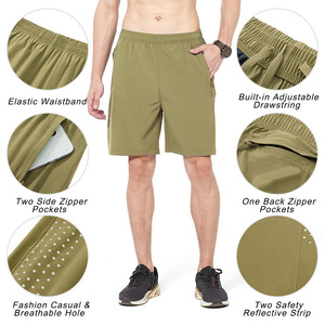 Shorts de baseball streetwear pour hommes, logo personnalisé, tissu en polyester, look décontracté, shorts de baseball pour hommes - Product Image 4