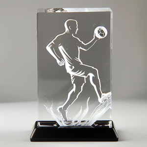 รางวัลแกะสลักแบบกําหนดเองรางวัลกีฬาคริสตัลใส - Product Image 5