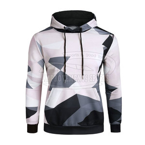 Sweats à capuche 100% coton à sublimation légers pour hommes Nouveau design extérieur avec cordon de serrage pour l'hiver Techniques teintées en couleur unie - Product Image 2