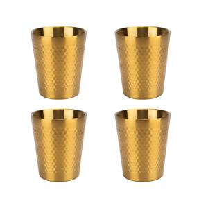 Nouveauté : Verre au design simple avec finition laiton – Vaisselle élégante pour cuisine et salle à manger - Product Image 1