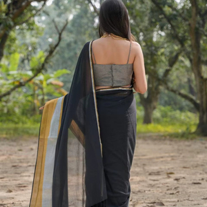 Mul Cotton Woven Plain Quick-Dry Eco-Friendly Medium <b>Weight</b> Dress for Girls' Wedding or Other Occasions - Product Image 1