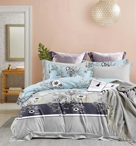 Venti <b>King</b> <b>Size</b> Stripe Printed 400TC Microfiber Bedsheet Set 2 <b>Pillow</b> Cases 4 PCS Soft Durable Comfortable Bedding for Hospitals - Product Image 3