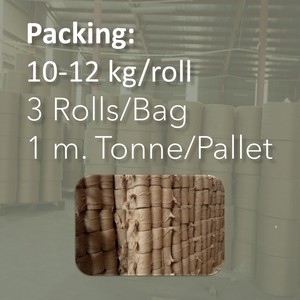 100% White Mesta filasse Sliver RAW Yute Primera fibra cardada Fabricante al por mayor Goodman Global Bangladesh - Product Image 3
