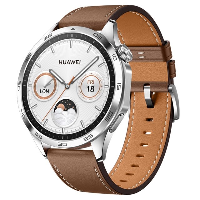 Honor Watch GT 4 46mm Brown AMOLED 1.43"50m Water Resistant Smart Watch by FedEx