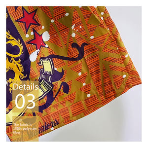 2025 pantalones cortos de malla de poliéster 100% para hombre, cintura elástica cómoda, estilo sólido, el mejor pantalón corto con estampado de sublimación personalizado de calle alta - Product Image 3