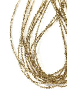 ลูกปัดควอตซ์เคลือบเพชรห์ร์คิมาร์ สีฟ้าอ่อนธรรมชาติ คุณภาพ AAA ขนาด 2-3 มม. - Product Image 4