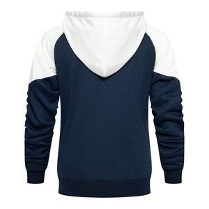 Nuevo Conjunto Deportivo con Cremallera al por Mayor, Sudadera con Capucha y Pantalones de Chándal 100% Algodón Felpa, Logotipo Personalizado, Conjunto Unisex con Cremallera - Product Image 3