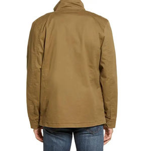 Veste Safari personnalisée pour l'hiver Design chaud et coupe-vent Plusieurs poches Veste Gentleman élégante et durable - Product Image 3