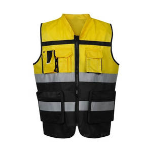 Chalecos de Alta Visibilidad para Hombre con Diseños Modernos, Logotipo/Color Personalizado, Transpirables, Cómodos, de la Mejor Calidad, Antiarrugas - Product Image 1