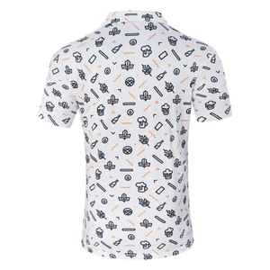 Broderie OEM de haute qualité, imprimée, 100% polyester, respirante, séchage rapide, écologique, décontractée, coupe ajustée pour homme, sublimation personnalisée - Product Image 6