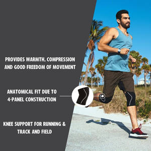 Rodilleras de Neopreno de 7mm para Levantamiento de Pesas, Compresión, Soporte de Rodilla, Venta al Por Mayor, Personalizadas, OEM, ODM - Product Image 3