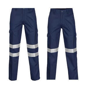 Pantalons de travail pour hommes, vêtements de sécurité, ignifuges, respirants, en polyester, certifiés CE, prix raisonnable - Product Image 3