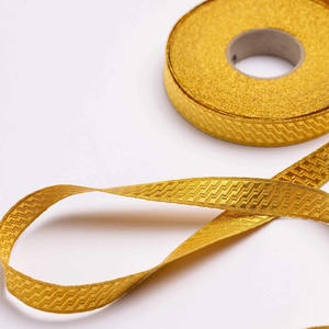 ชุดพิธีการถักสีทองถักเปียในรูปแบบใหม่การตัดแต่งลูกไม้ถักสำหรับพิธีการและริบบิ้น - Product Image 2