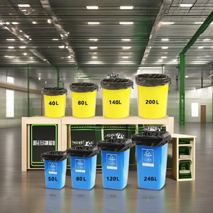 Customizable Heavy-Duty T-Shirt PE & PET <b>Plastic</b> Zipper Bags Heat-Sealed Roll <b>Packaging</b> for Trash & Garbage Custom Logo - Product Image 3