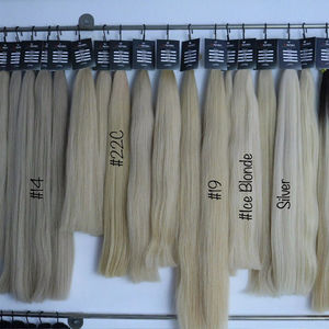Venta al por mayor Bulk Nasa Hair Extensions 100% Vietnamita Remy Hair 1 Pack 100 gramos Colores claros Super Double Drawn 55 cm - Product Image 1
