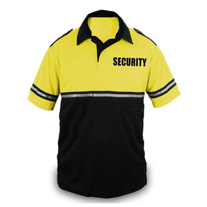 Camiseta de polo de hombre de uso de guardia de Verano de la mejor calidad al por mayor 100% camisa de seguridad de algodón con logotipo personalizado - Product Image 2