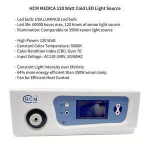 . 120 Вт Лапароскопическая хирургия, источник холодного света, портативный, высокая яркость для глубокой хирургии - Product Image 6