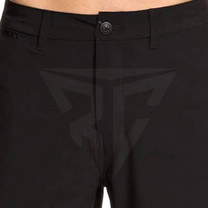 กางเกงยีนส์ขาสั้นผ้าฝ้าย100% สไตล์ลำลองกางเกงขาสั้นผ้าฝ้ายสีทึบออกแบบโลโก้ได้ตามต้องการ - Product Image 5