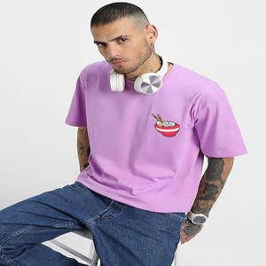 NOVEDAD DE VERANO 2025, Camiseta de algodón de media manga de seda helada a la moda, camiseta de manga corta para hombre en Stock - Product Image 6