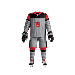 Cómodo precio barato transpirable uniforme de hockey sobre hielo logotipo personalizado más vendidos profesional al por mayor calidad profesional hockey sobre hielo OEM - Product Image 3