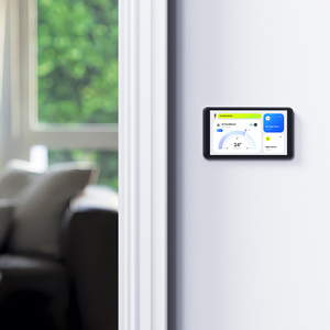 PC Touch Screen da Parete Android 14 da 5,5 Pollici con PoE, RJ45 e RS485 per Domotica e Prenotazione Sale Ufficio - Product Image 3