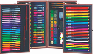 Kit de peinture acrylique écologique pour enfants 149 pièces Art Set TA Colormate - Product Image 2