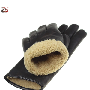 Gants d'habillage en cuir d'hiver doux avec fonctionnalité d'écran tactile Accessoire à la mode pour les scènes de voyage décontractées du Pakistan - Product Image 3