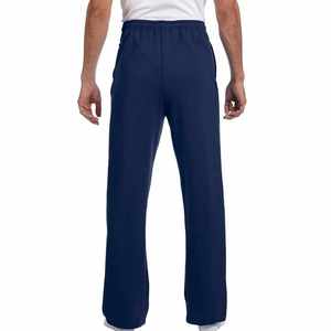 Pantalones Deportivos para Hombre al por Mayor, Ligeros, Transpirables, Lisos, con Cordón, Cintura Media, de Poliéster/Algodón, Casuales - Product Image 3