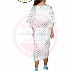 Bata de paciente quirúrgica de poliéster de algodón más vendida para batas de paciente personalizadas de hospital para hombres y mujeres - Product Image 3