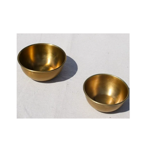 Sous-verre en laiton poli, écologique, compatible lave-vaisselle, design classique, personnalisable pour mariage, fête, repas à domicile - Product Image 1