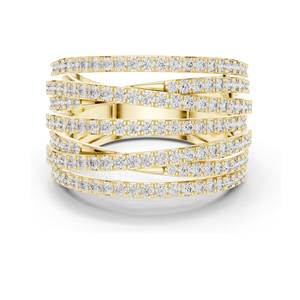 Anillo de Diamante de Laboratorio de 1.152 CT para Mujer, Claridad VVS-VS EF, Oro de 18KT, 14KT, 10KT y Plata 925, Oro Rosa, Amarillo y Blanco - Product Image 2