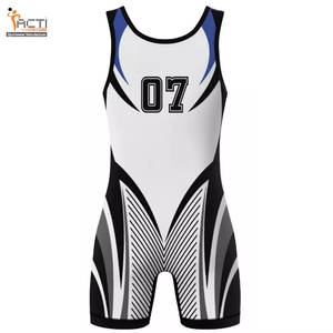 Camiseta de lucha libre para jóvenes y adultos Diseño de impresión personalizado Ligero y duradero para uso en equipo - Product Image 3