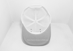 Casquette de sport structurée à profil moyen 6 panneaux, style quotidien sportif et respirant pour adultes, fabriquée au Vietnam. - Product Image 6