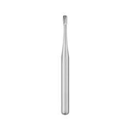 Marque de maison FG # Jeu de fraises en carbure en forme de poire argentées 330, 10 pièces, manuelles/électriques à turbine, diamètre de tige de 1/4 pouce - Product Image 1