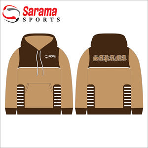 Sudadera unisex de algodón 100% personalizada, Logo en relieve de alta gama, cordón de gran tamaño, bordado con impresión por sublimación - Product Image 4