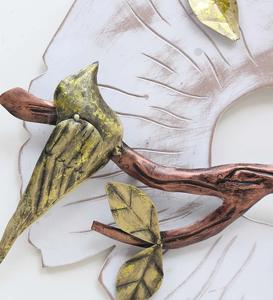 Art mural en fer à motif de plantes de qualité supérieure pour chambre et bureau quantité en vrac décorative Sculpture murale faite à la main Art en métal - Product Image 3