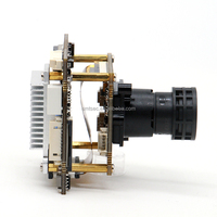 10mm lensa Starlight 4MP 60fps IMX664 IP kamera modul Hi3519DV500 Camera SMTSEC Kamera CCTV papan PCB SIP-K664K5BF110mm