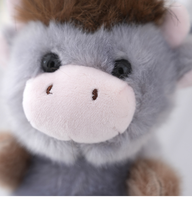 Porte-clés Peluche Vache des Highlands, Peluches Douces, Jouet en Peluche Vache des Highlands, Peluches pour Machine à Pinces pour Enfants, Porte-clés Vache des Highlands, Peluche