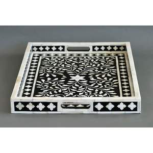 ถาดใส่กระดูก desgin ที่ดีที่สุดพร้อมลายดอกไม้ desgin ถาดเสิร์ฟสำหรับโอกาสคริสต์มาส - Product Image 2