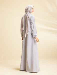 Abaya musulmane à la mode, robe de prière en deux pièces, vêtements islamiques amples à manches longues pour femmes, robe de Dubaï, robe saoudienne, robe turque - Product Image 5
