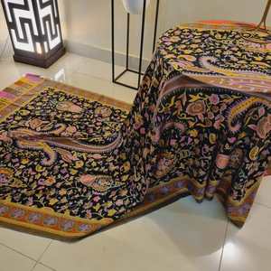 ผ้าคลุมไหล่แคชเมียร์ขนสัตว์สไตล์วินเทจคุณภาพสูงสำหรับผู้หญิง  มีหลายขนาดให้เลือก - สำหรับแผนกมุสลิม - Product Image 1