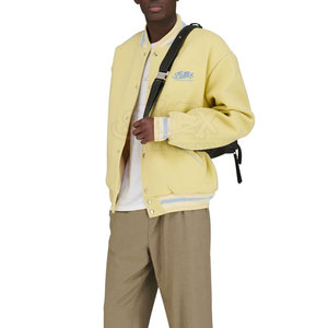 Low MOQ Outdoor Wear <b>Slim</b> <b>Fit</b> Letterman Winter <b>Jacket</b> For Men Fashion Wear Customized Logo <b>Slim</b> <b>Fit</b> Letterman Winter <b>Jacket</b> - Product Image 6