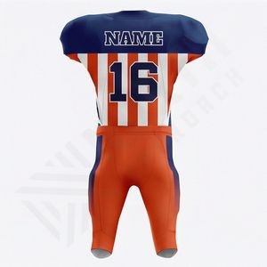 Uniforme de Fútbol Americano para Hombre, Talla Grande, Estampado por Sublimación, Material Transpirable, Ropa Deportiva de Alto Rendimiento, Mejor Venta en Línea - Product Image 2