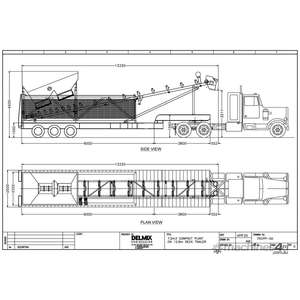Centrale à béton électrique transportable de 50 tonnes, neuve ou d'occasion, pour les industries du ciment et de la construction - Caractéristiques : pompe, moteur, boîte de vitesses - Product Image 3