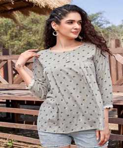 Vêtements de bureau quotidiens filles dernier concepteur indien élégant rayonne crêpe lin gland perles robe à paillettes décontracté toutes tailles - Product Image 6