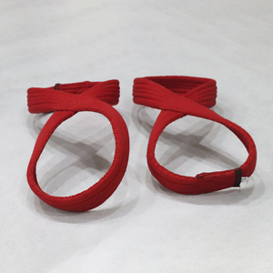 ที่พันข้อมือยกน้ำหนักแบบนีโอพรีน รูปเลข 8  ระบายอากาศได้ดี ไม่ลื่น ปรับได้ แข็งแรง ทนทาน สำหรับการฝึกซ้อมแบบสตรองแมน  พร้อมโลโก้สั่งทำ - Product Image 3