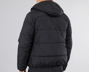 Veste d'hiver pour homme en softshell matelassée à fermeture éclair coupe-vent de style nouveau et dernier cri personnalisée respirante épaisse imprimée grande taille - Product Image 2