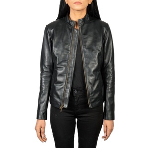 Chaqueta de Motocicleta de Cuero PU de Verano 2023 para Mujer, de Alta Calidad, con Diseño de Color Personalizado, Servicio OEM, Impermeable y Resistente al Viento - Product Image 1