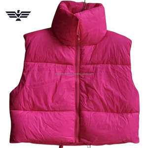 <b>Women</b> Unisex custom color Puffer Vest Lightweight Winter season <b>Sleeveless</b> fashion Jacket parka <b>coat</b> - Product Image 6