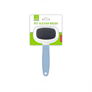 Wholesale Single-Color Handle Pet <b>Slicker</b> <b>Brush</b> for <b>Dogs</b> and Cats with Beads Manufacturer's Product for Cat and <b>Dog</b> Grooming - Product Image 2